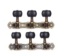 ALFAAL Acoustic Classical Guitar Machine Teste Tuning Keys Pegs String Tuner Placcato Bronzo Di Alta Qualità