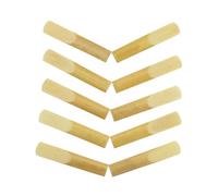 ALFAAL Ance per clarinetto ance per clarinetto in Scatola Trasparente da 10 Pezzi (Color : Reed 2.5)