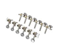 ALFAAL Argento Accoustic Guitar Tuning Punters Sintonizzatori Per 6 Pezzi Per Chitarra Per Chitarra (Color : 6R)