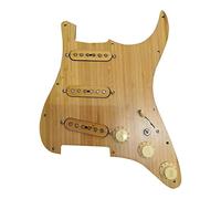 ALFAAL Battipenna Chitarra Caricato Assemblaggio della Presa della Chitarra Elettrica del Pickup Retro Montaggio di Uscita del Circuito del Tono Moderno