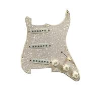 ALFAAL Battipenna Chitarra Caricato Assemblaggio per Chitarra Elettrica Pickup SSS. Circuito di Scudo (Color : 5)