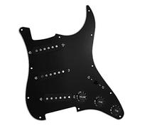 ALFAAL Battipenna Chitarra Caricato Pickup Precablati SSS A 3 Strati Battipenna AntiGraffio per Chitarre Elettriche Pick