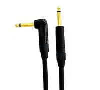 ALFAAL Cavo audio per chitarra da 6,5 mm mono da 6,35 mm maschio a maschio cavo patch per strumenti per basso e pianoforte (colore: 15 m)