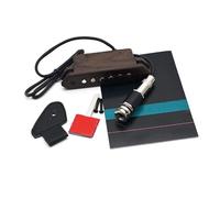 ALFAAL Chitarra Acustica Passiva Pickup alla Buca Humbucker Buon Suono con Controllo del Tono E del Volume Finitura in Legno Naturale
