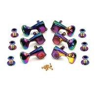 ALFAAL Chitarra Folk Con Manopole Completamente Chiuse 1:22 Quasi-knob String String String WINDE