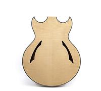 ALFAAL Corpo Chitarra Body Guitar Body Flame Acero Compensato Top Mahogany Body Kit Chitarra Fai da Te