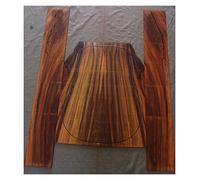 ALFAAL Corpo Chitarra Chitarra in Legno Massello Indietro E Pannelli Laterali Impiallacciatura Chitarra Making Materiali Accessori Legno Kit Chitarra Fai da Te (Color : 4)