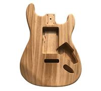 ALFAAL Corpo Chitarra Fai da Te Chitarra Elettrica per Chitarra Sostituzione di Acero Incompiuto Chitarra in Legno Vuoto per Chitarra Kit Chitarra Fai da Te (Color : Forehand)