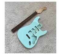 ALFAAL Corpo Chitarra Fai da Te Corpo E Collo per Chitarra Elettrica con Piastra Collo Originale Kit Chitarra Fai da Te