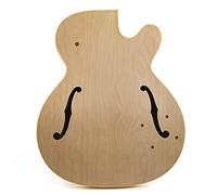 ALFAAL Corpo Chitarra Guitar Body Acero Compensato Pannello Laterale Posteriore in Legno Massello Produzione Composita Kit Chitarra Fai da Te