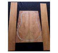 ALFAAL Corpo Chitarra Machogany Guitar Back Pannello Laterale Pannello Laterale in Legno Massello Impiallacciato per Chitarra Kit Chitarra Fai da Te (Color : 9)
