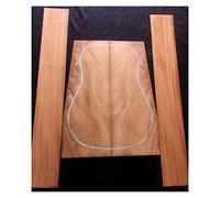 ALFAAL Corpo Chitarra Machogany Guitar Back Pannello Laterale Pannello Laterale in Legno Massello Impiallacciato per Chitarra Kit Chitarra Fai da Te (Color : 7)