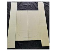 ALFAAL Corpo Chitarra Maple Back Side Impiallacciatura Maple Infinished Guitar Making Materiale Accessori Legno Kit Chitarra Fai da Te (Color : 22)