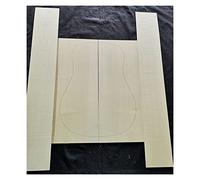 ALFAAL Corpo Chitarra Maple Back Side Impiallacciatura Maple Infinished Guitar Making Materiale Accessori Legno Kit Chitarra Fai da Te (Color : 9)