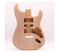 ALFAAL Corpo Chitarra One Piece Mahogany Electric Guitar Body Handicafted 5,7 Cm Larghezza per Parti per Chitarra Elettrica ST Kit Chitarra Fai da Te