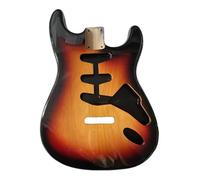 ALFAAL Corpo della Chitarra in Ontano Lucido SSS Chitarra Elettrica Accessorio di Ricambio Fai da Te Tacco da 5,56 Cm