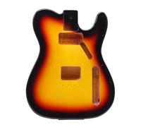 ALFAAL Corpo della Chitarra in Pioppo Corpo della Chitarra Elettrica Accessori per Strumenti per Chitarra Luminosi Modifica Fai da Te Professionale