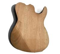 ALFAAL Corpo di Chitarra Elettrica in Legno Materie Prime in Legno Massello di Mogano Naturale per Il Corpo della Chitarra Elettrica Fai da Te Parti di Ricambio