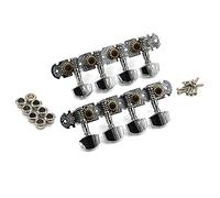 ALFAAL Guitar Avvolgitore Tuner Button Mandolino Argento Quadrato Testa Rotonda Accessori Per Chitarra