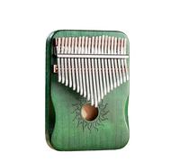 ALFAAL Kalimba 17 Tasti Kalimba 21 Tasti Strumento Musicale in Legno d'Acero Kalimba 17 Tasti con Foro per Il Suono per Principianti(E21)
