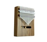 ALFAAL Kalimba 17 Tasti Kalimba 21 Tasti Tastiera Musicale per Principianti Kalimbas Strumenti Musicali Professionali Accessori(F)
