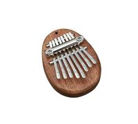 ALFAAL Kalimba 17 Tasti Kalimba Thumb Piano 8 Tasti Strumento in Legno Mini Strumento Professionale(A)
