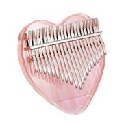 ALFAAL Kalimba 17 Tasti Kalimba Trasparente in Acrilico 17 21 Tasti Strumento Musicale Pianoforte A Pollice Strumenti Musicali Professionali(A21)