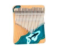 ALFAAL Kalimba 17 Tasti Pianoforte A Pollice 17 21 Tasti Kalimba Strumento Musicale in Legno di Faggio Resina Xilofono in Legno Massello(B21)