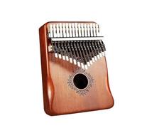 ALFAAL Kalimba 17 Tasti Pianoforte A Pollice Kalimba A 17 Tasti Strumento Musicale Portatile Pianoforte A Dita con Protezione in Legno con Martelli