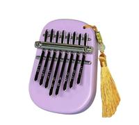 ALFAAL Kalimba 17 Tasti Strumento Musicale Kalimba A 8 Tasti Mini Pianoforte A Pollice Portatile Strumento Musicale in Legno Piccolo Mini Pianoforte Indossabile(D)