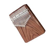 ALFAAL Kalimba Professionale Impiallacciatura Kalimba Finger Piano Strumento Musicale Pollice Pianoforte 21 Toni Kalimba Noce Nera