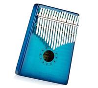 ALFAAL Kalimba Professionale Kalimba Thumb Piano 17 Toni Kalimba Tiger Pattern Acero Finger Piano Strumento Musicale Portatile per Principianti