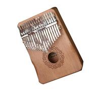 ALFAAL Kalimba Professionale Log Color Hand Guard Scala cromatica Pianoforte a 17 Toni per Pollice Kalimba Kalimba Pianoforte per Dita per Principianti Portatile