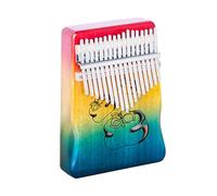 ALFAAL Kalimba Professionale Mini Piccolo Strumento Musicale in Legno colorato Pianoforte a Dita Pianoforte a 17 Toni Strumento per Pianoforte a Dita Kalimba (Color : 2)