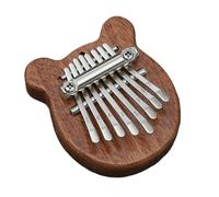 ALFAAL Kalimba Professionale Mini Strumento a Tastiera con Dito dal Suono Buono Accessorio Carino Kalimba 8 Tasti per Pianoforte a Pollice (Color : 3/4)