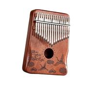 ALFAAL Kalimba Professionale Nucleo in Mogano paramano cromatico Pollice Pianoforte Pollice Pianoforte 17 Toni Kalimba Kalimba Strumento Musicale Professionale