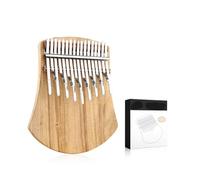 ALFAAL Kalimba Professionale Pianoforte da Dito a 17 Toni in Legno di canfora con Chiave A Interamente impiallacciato Strumento Portatile Entry-Level Portatile per Pianoforte Kalimba per Principianti
