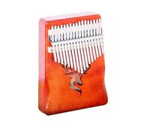 ALFAAL Kalimba Professionale Pianoforte da Dito Kalimba con Scatola in Legno a 17 Toni (Color : 3/4)