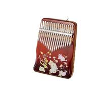 ALFAAL Kalimba Professionale Pianoforte per Pollice cromatico 17 Toni Semplice e Facile da Imparare Kalimba Pianoforte per Dita Piccolo Strumento Kalimbala