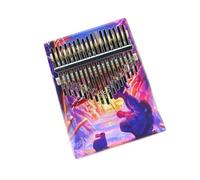 ALFAAL Kalimba Professionale Set Completo di Accessori Pianoforte cromatico per Pollice Kalimba Pianoforte per Dita per Strumento Semplice Entry-Level Kalimba a 17 Toni (Color : 3)