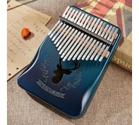 ALFAAL Kalimba Professionale Simpatico Strumento Musicale cromatico per Pollice Pianoforte Portatile Professionale Africano Professionale Dito Kalimba (Color : 3)