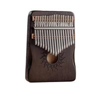 ALFAAL Kalimba Professionale Strumento Musicale Kalimba Tutto in Legno di Acero Adatto a Principianti Pianoforte Professionale Adulto 17 Tasti con buca (Color : 3)