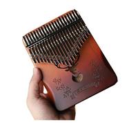 ALFAAL Kalimba Professionale Strumento per Principianti per Pianoforte a Cinque Dita Kalimba con paramano a 21 Toni