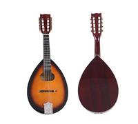ALFAAL Mandolino Acustico Performance Tipo A 8 Corde Stile Classico Mandolino Per Strumenti Melodici Per Principianti Adulti Con Borsa