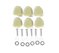 ALFAAL Manopola Per Chitarra Elettrica 6pcs Guida Per Chitarra Accessori Per Chitarra Kit String Tiners Sintonizzatore Maniglia Manopole