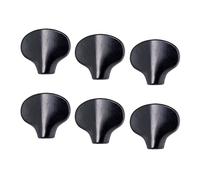 ALFAAL Metal Guitar Tuning Pegs Sintonizzatori Macchina Testa Di Ricambio Per Manopole Maniglia Con Maniglia Di 6 (Color : Black)
