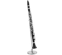 ALFAAL Mini Modello di Strumento Musicale Modello di Clarinetto Strumento Musicale Ornamenti Decorazione per La Casa Display