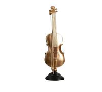 ALFAAL Mini Modello di Strumento Musicale Ornamenti di Strumenti Musicali di Lusso Leggeri Arte Musicale Artigianato in Resina Violino Sassofono Corno Francese Articoli Decorativi(Violin)