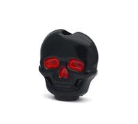 ALFAAL Multi Colore 6pcs Plastic Skull Head Shape Guitar Tuning Tuner Tuner Machine Pulsante Di Ricambio Pulsante Di Sostituzione Maniglia Manopola (Color : Black 6pcs)