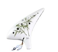 ALFAAL Ocarina Professionale Chiave di Do Contralto a 12 Fori per Ocarina a Un Passo per Principianti di Livello Master